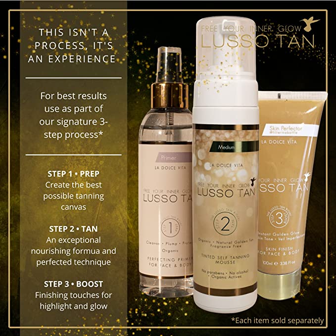 Tinted Self Tanning Mousse Medium x3 units