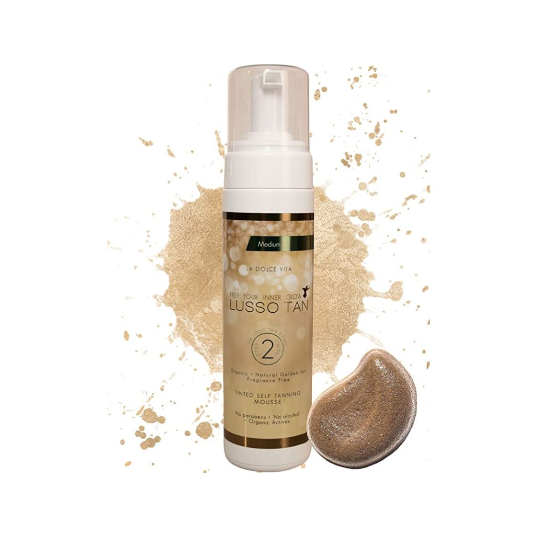 Tinted Self Tanning Mousse Medium